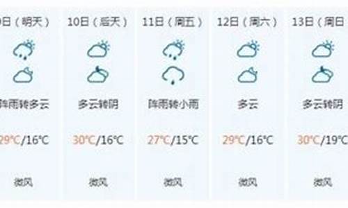 九寨沟天气一周天气情况_九寨沟天气预报10天查询结果