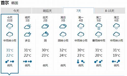 首尔天气预报40天查询_首尔未来30天天气