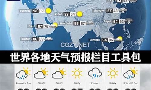 今天全世界天气预报_今天世界各地天气预报