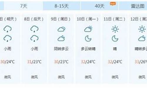 自贡天气预报7天精准查询_自贡天气预报7天