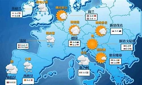 欧洲各国的天气_欧洲天气预报一周天气